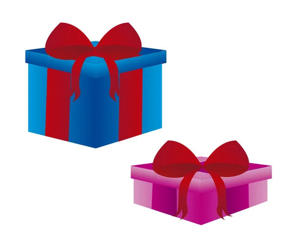 Vettore scatola regali — Vettoriale Stock