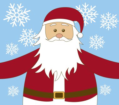 Noel Baba vektör