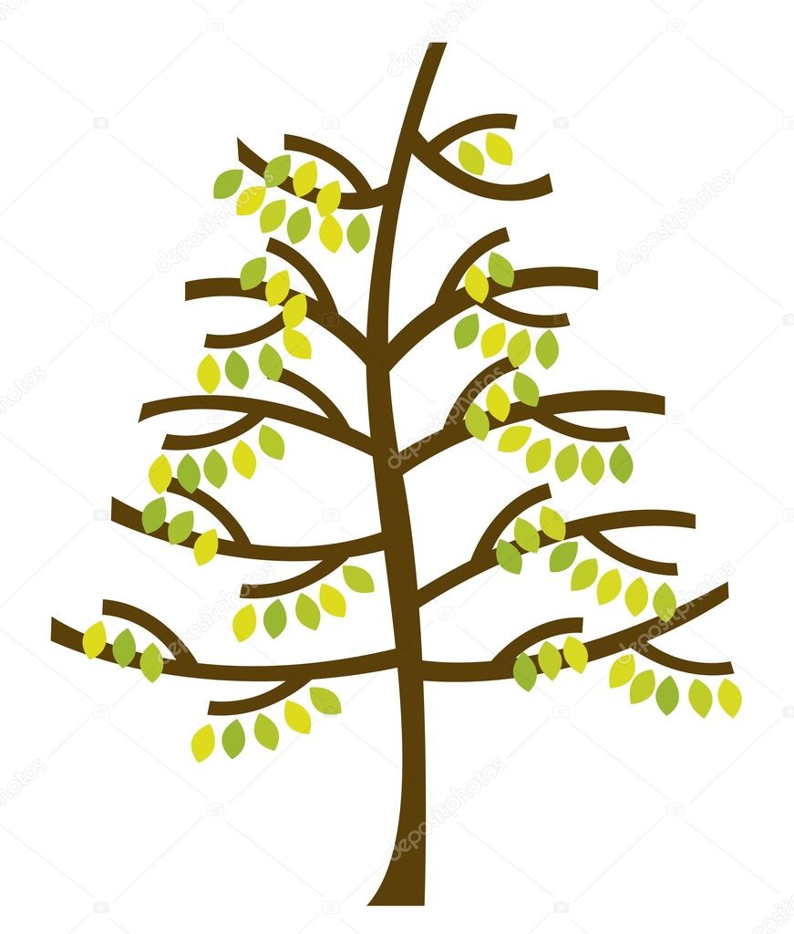Tree cartoon Stock Vector Image by ©grgroupstock 7247916