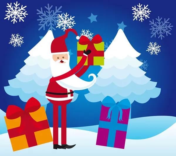 stock vector santa claus