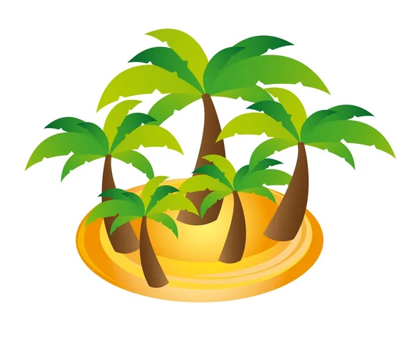 Palms vector — Wektor stockowy