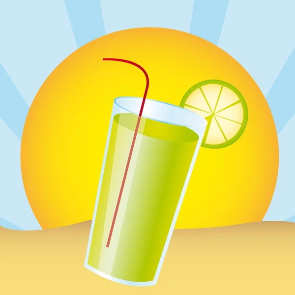 Succo di limonata — Vettoriale Stock