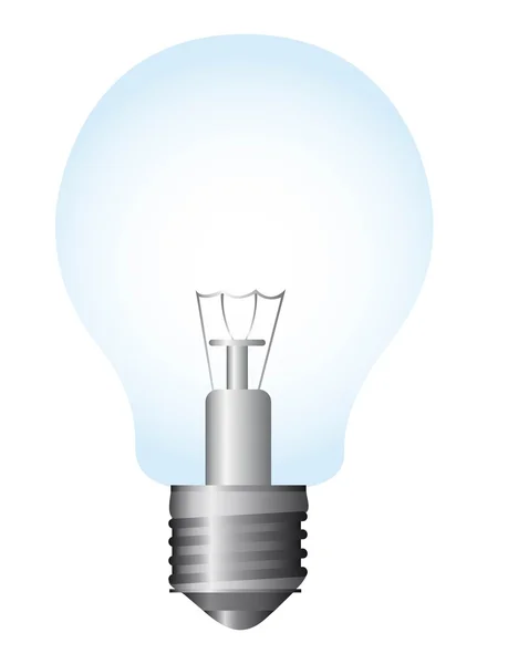 Vetor de lâmpada elétrica — Vetor de Stock