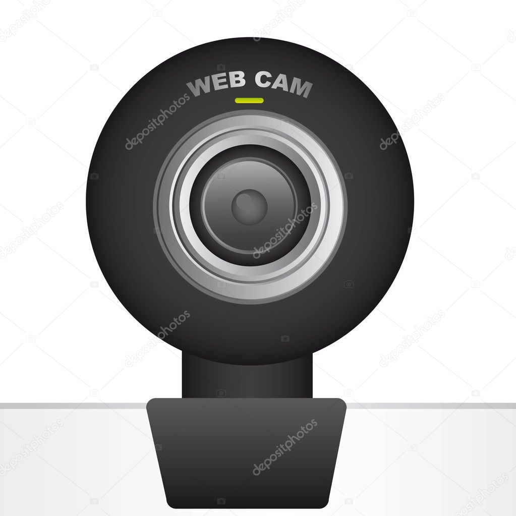 Realistic computer web cam Stock Vector by ©dvargg 6147135