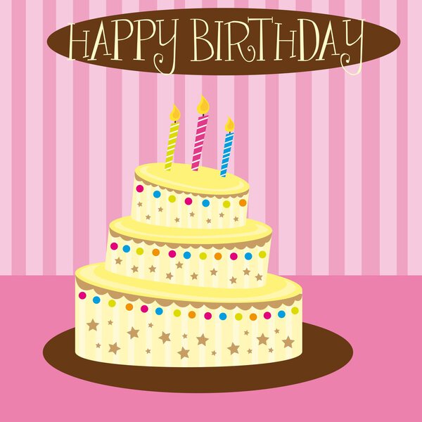 Ванильный торт
