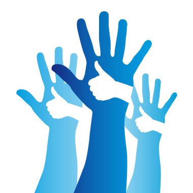 hands sign clipart