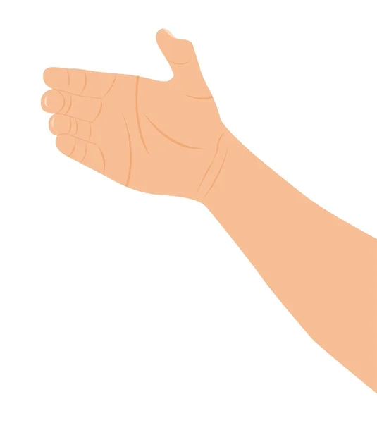 Tenue de main — Image vectorielle