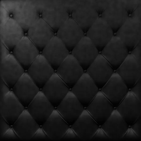 Buttoned on the black Texture. Repeat pattern — Stock Photo, Image