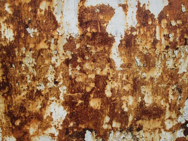 Pared pintada oxidada (fondo ) — Foto de Stock