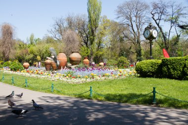 Bucharest parks and gardens, Cismigiu clipart