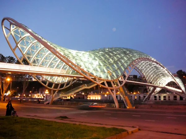 New futuristic bridge — Stock Photo, Image