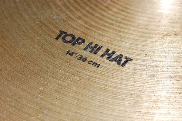 Narazila klobouk bicí — Stock fotografie