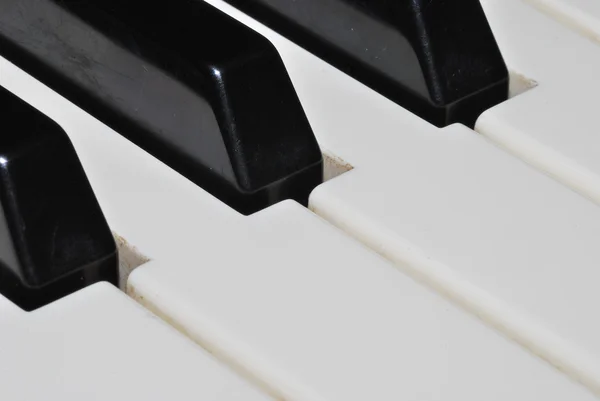 Close up piano — Stock Photo, Image