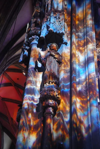 Figura colorida iglesia — Foto de Stock
