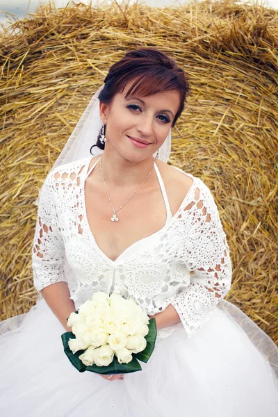 Bela noiva — Fotografia de Stock