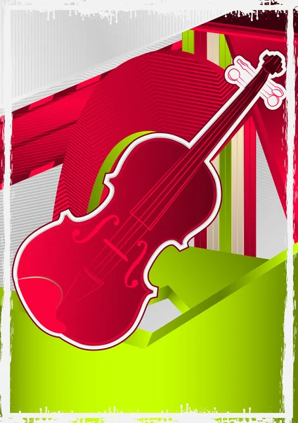Musikevenemang utformad affisch. vektor illustration. — Stock vektor