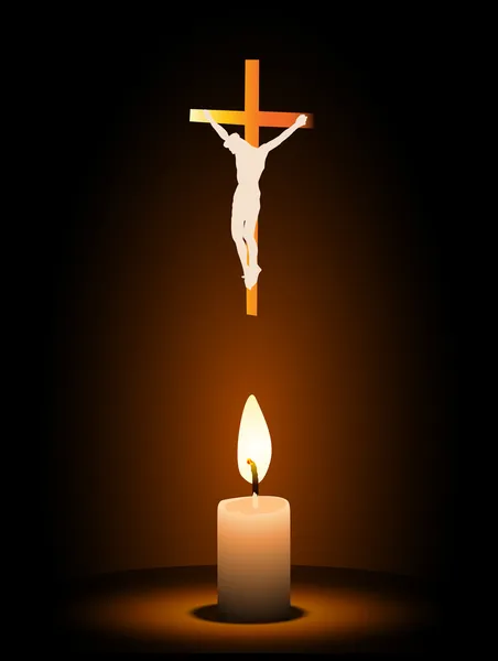 Christelijke kruis symbool — Stockfoto