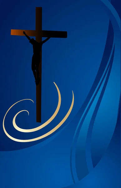 Символ христианского креста — стоковое фото