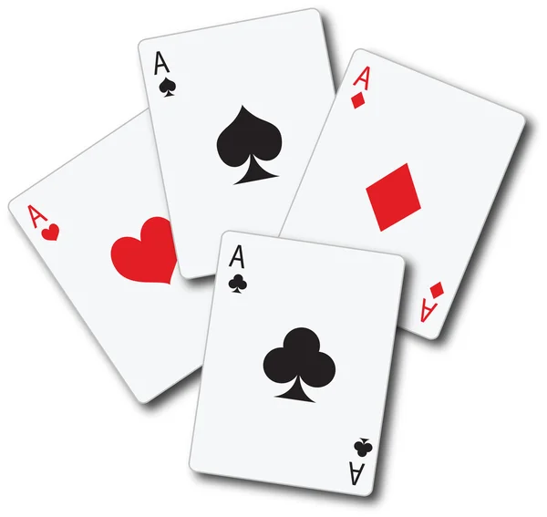 ACE kaarten — Stockfoto
