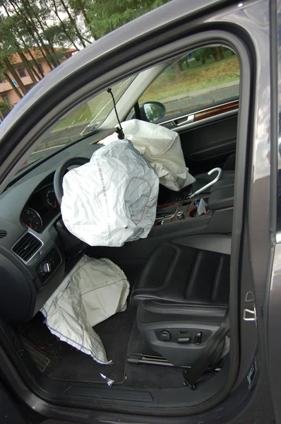 Uitgelichte airbag — Stockfoto