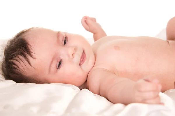 Schönes Baby liegend — Stockfoto