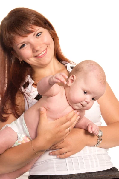 Mère avec bébé — Photo