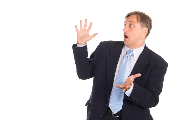 Smart man in suit — Stock Photo, Image