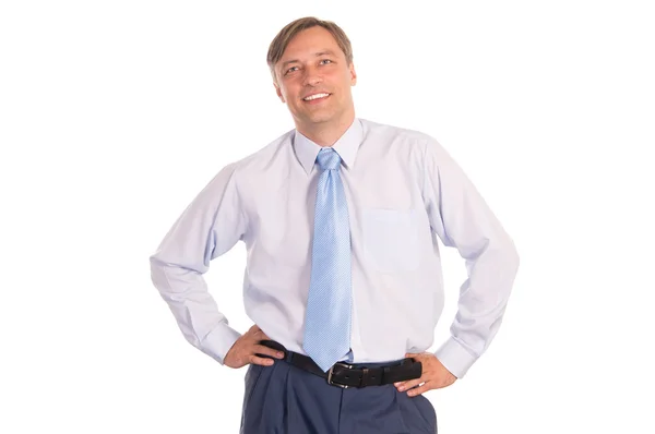 Uomo d'affari con cravatta — Foto Stock