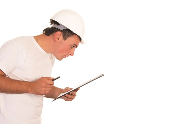 Nice young worker — Stock Photo, Image