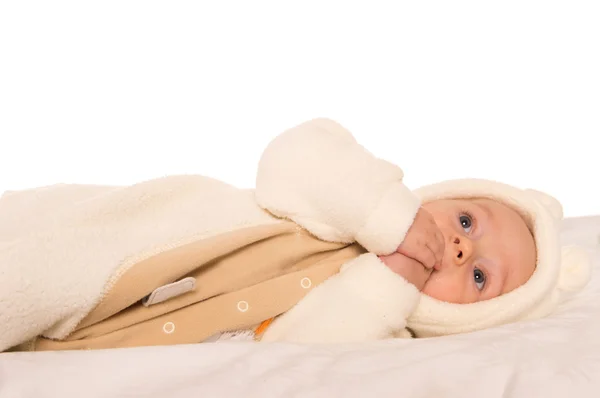 Bebê de terno — Fotografia de Stock
