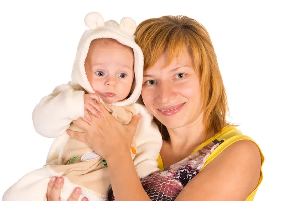Mãe e seu bebê — Fotografia de Stock
