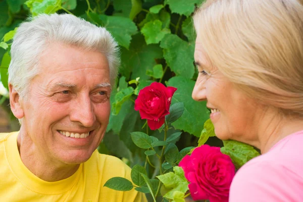 stock image Aged cute couple