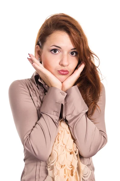 Smart young woman — Stock Photo, Image