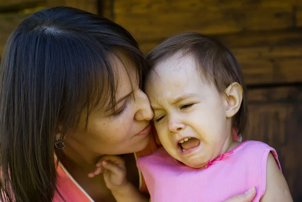 Mother and little daughter — Stock Photo, Image