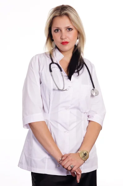 Słodkie pielęgniarka portret — Zdjęcie stockowe