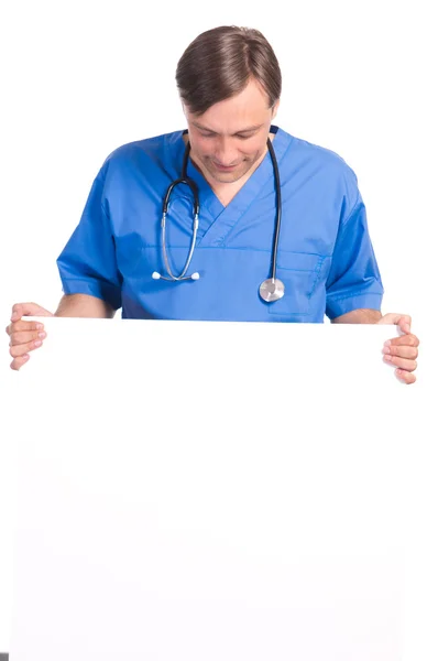 Doctor con tabla — Foto de Stock