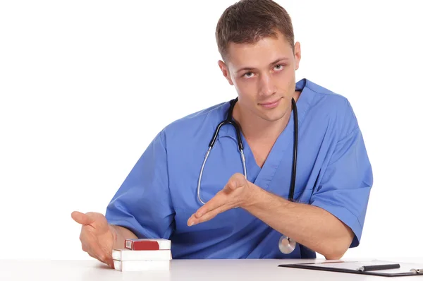 Arts en een geneeskunde — Stockfoto