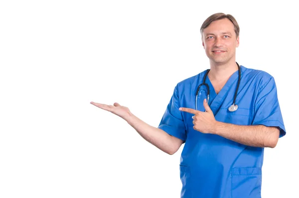 Portrait of a nice doctor — Stock Photo, Image