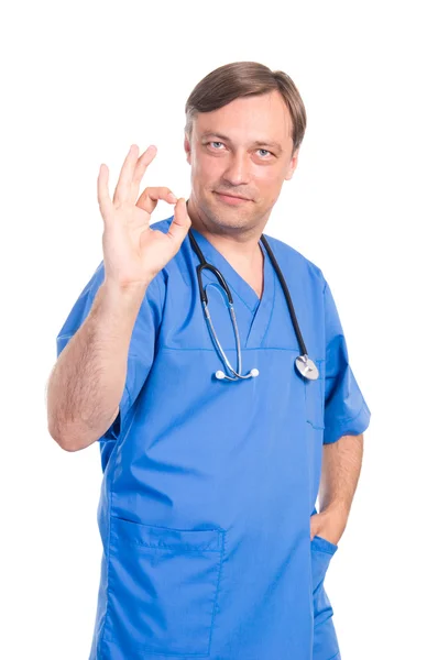 Retrato de um médico — Fotografia de Stock