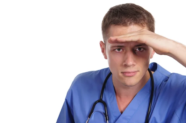 Young doctor posing — Stock Photo, Image
