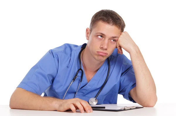 Portrait of a cute young doctor — Stock Photo, Image