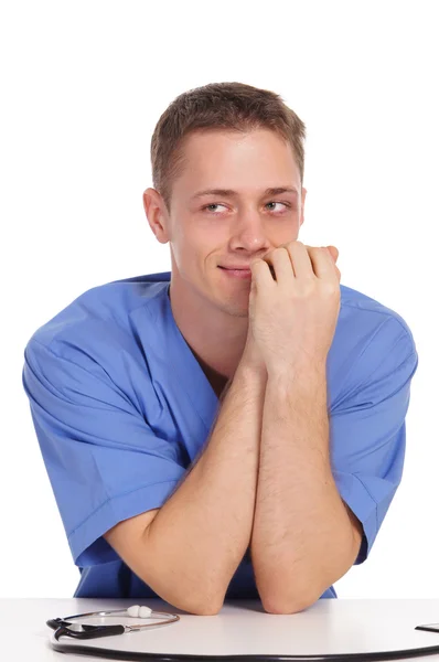 Doctor at office — Stock Photo, Image