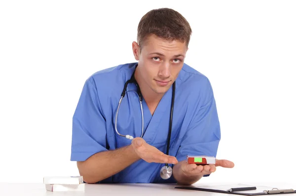 Doctor and medicine — Stock Photo, Image