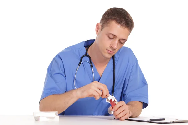 Doctor and medicine — Stock Photo, Image