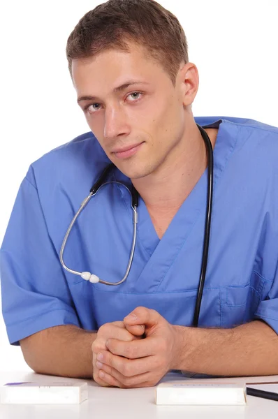 Médico con medicina —  Fotos de Stock