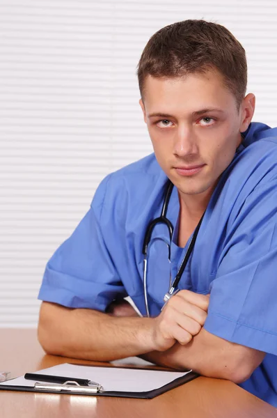 Cute young doctor — Stock Photo, Image
