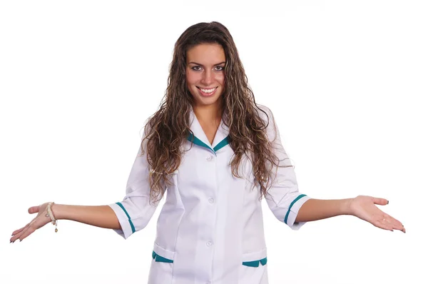 Niedliches Krankenschwester-Porträt — Stockfoto