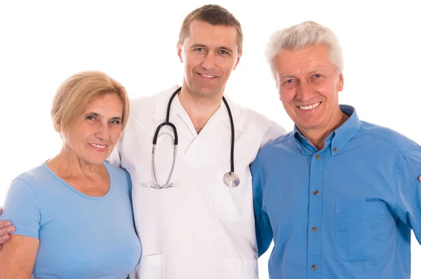 Doctor and patients — Stock Photo, Image