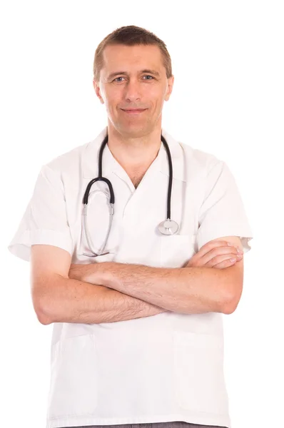 Cute adult doctor — Stock Photo, Image