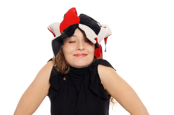Dziewczynka kapelusz — Zdjęcie stockowe